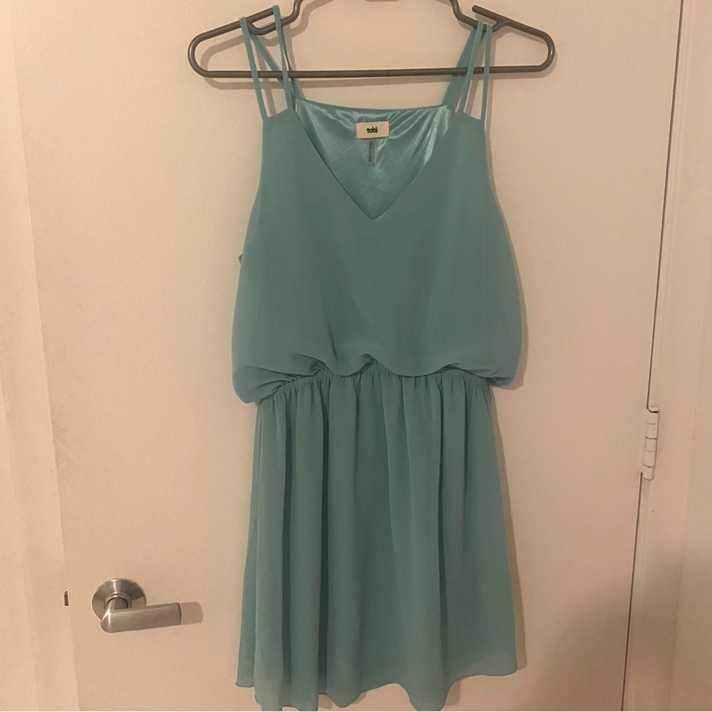 Tobi Aqua Dress